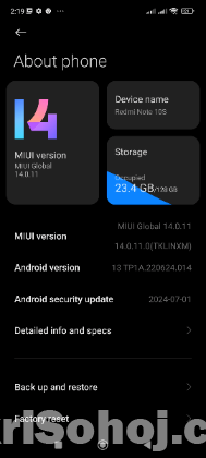 Redmi Note 10S